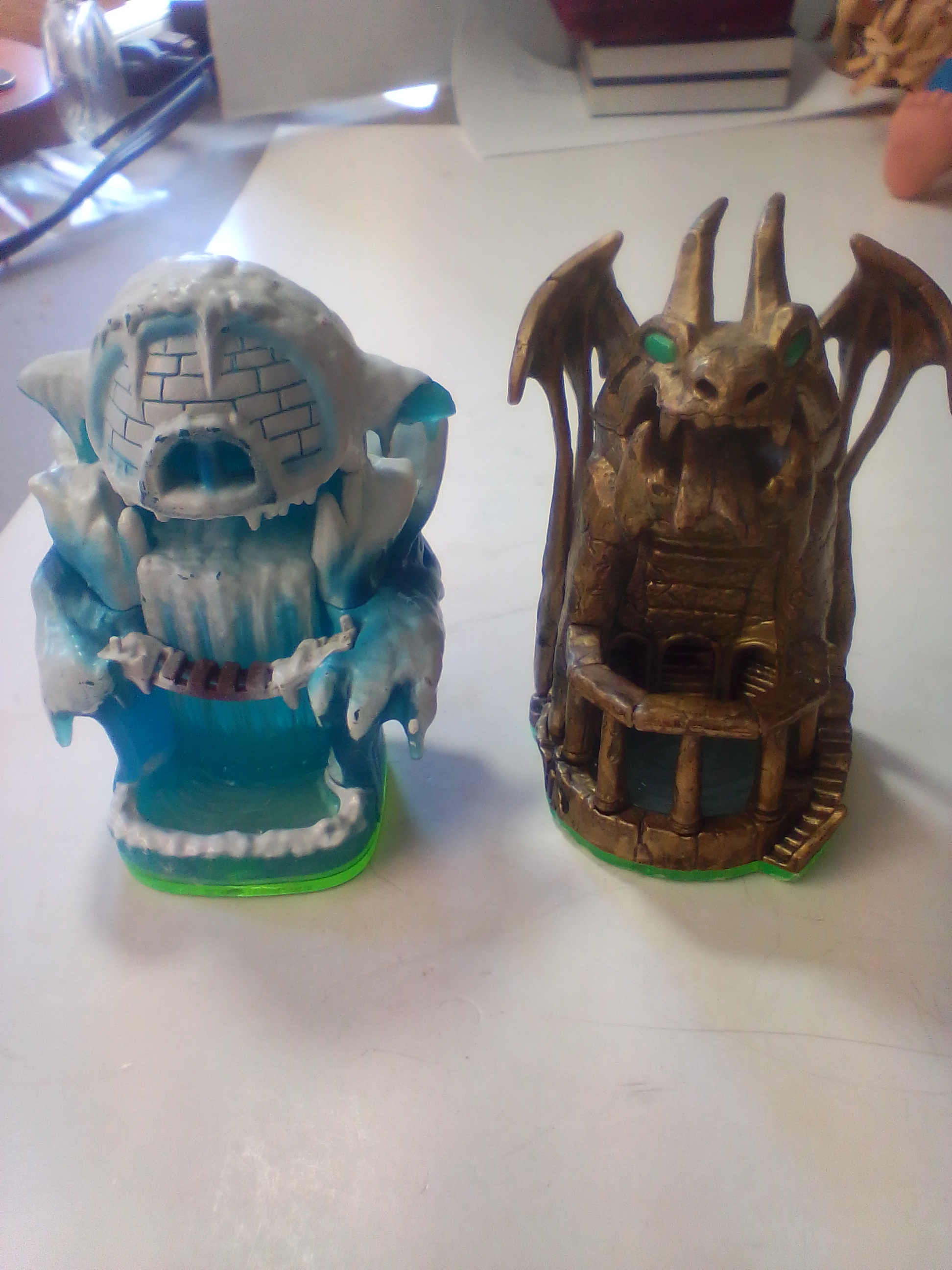 Two Activision Skylanders Spyro’s Adventure Expansion Pack Location Figures