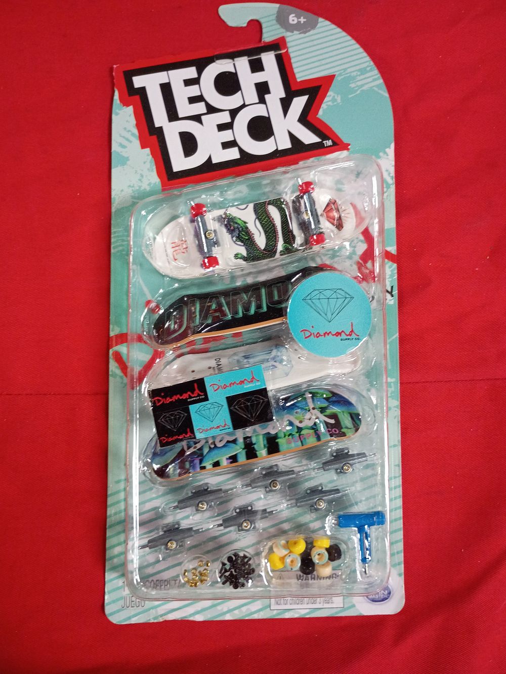 Lot 107: Tech Deck Diamond Supply Co. Factory Sealed Ultra DLX Fingerboard Collection