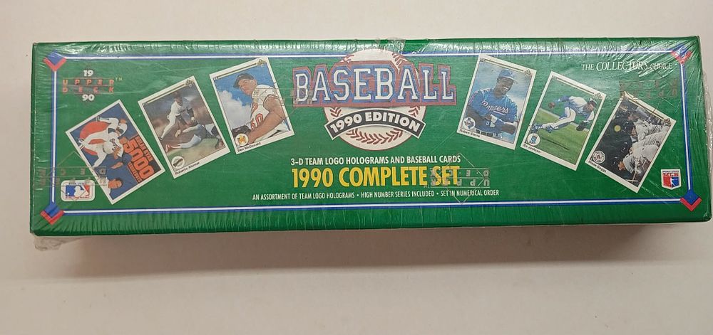 Lot 8: 1990 Upper Deck Baseball Complete Set Factory Sealed Includes High Number Series