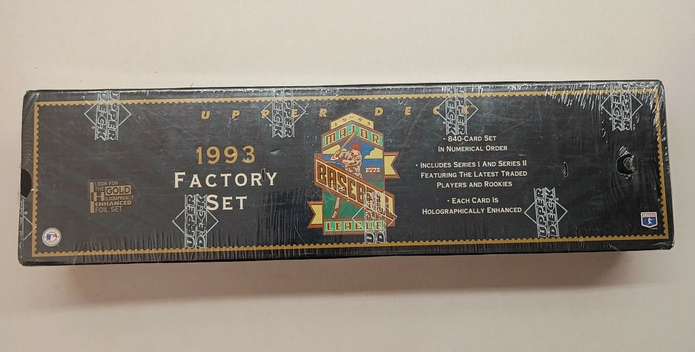 Lot 13: 1993 Upper Deck Baseball The Collector's Choice Complete Factory Sealed Set