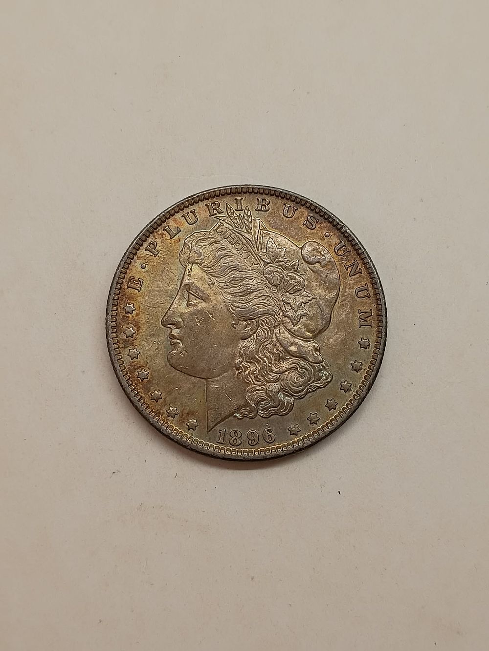 Lot 15: 1896 US Morgan Silver Dollar Philadelphia Mint