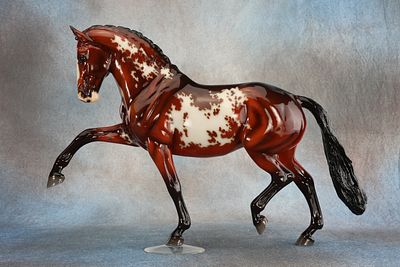 Totilas - Mold # 725 - This piece was meant to strut his stuff and steal the spotlight! This 