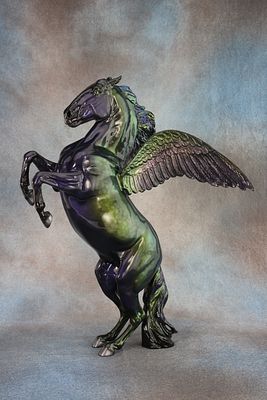 Rearing Lipizzaner Pegasus - Mold # 819 - This absolute masterpiece is breathtaking! Breyer 