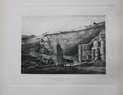 John Fulleylove 1897 - Etching of Theatre at Epidaurus. This superb etching is from Pictures of 