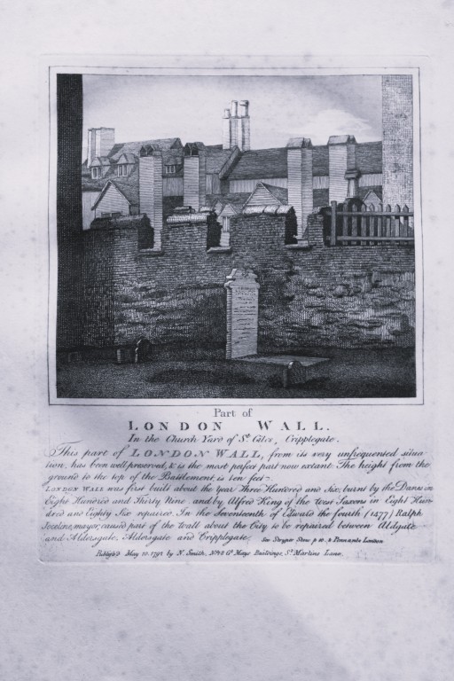 John Thomas Smith - 2 engravings of London 1791