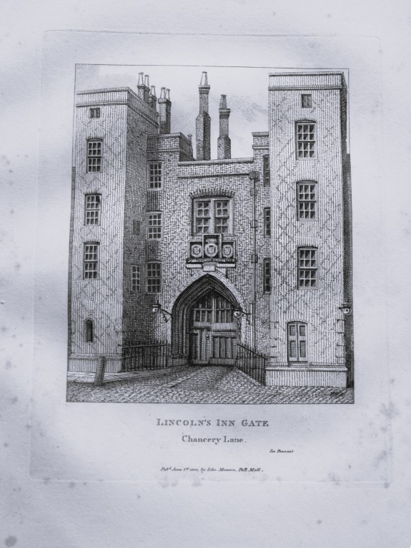 John Thomas Smith - 2 engravings of London 1791