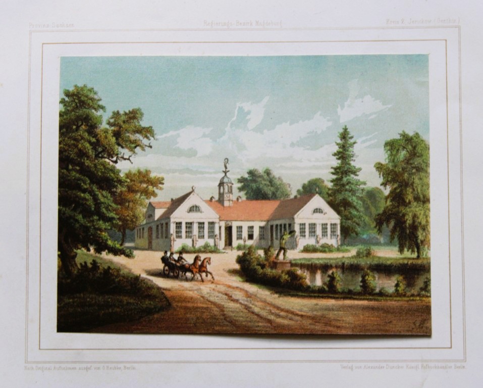 Alexander Duncker - Lithograph of Redekin 1857