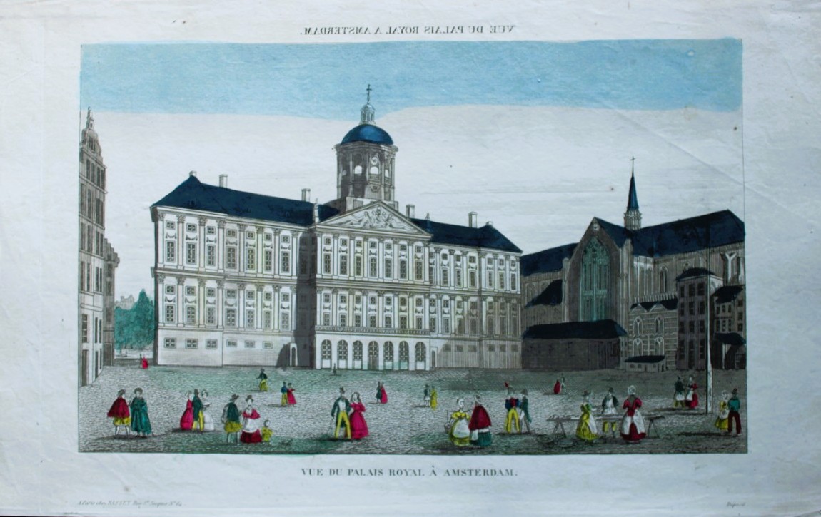 Vue d'Optique - Royal Palace at Amsterdam 1765