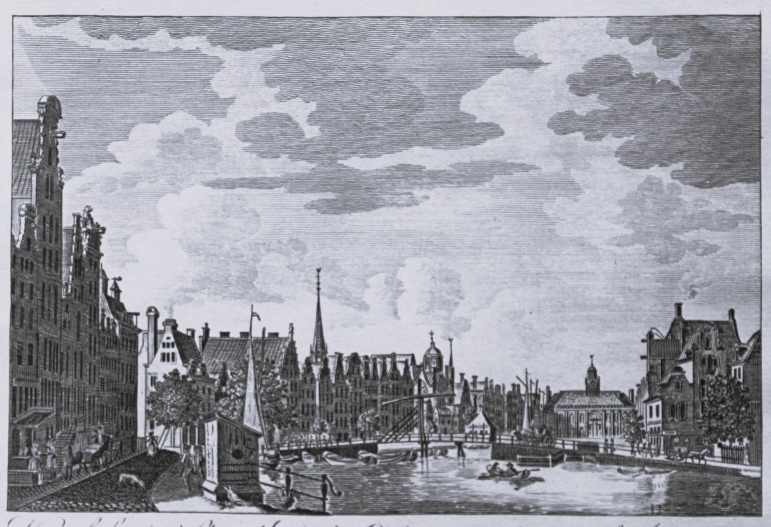 Bankes - New Chapel & Exchange, Amsterdam 1790