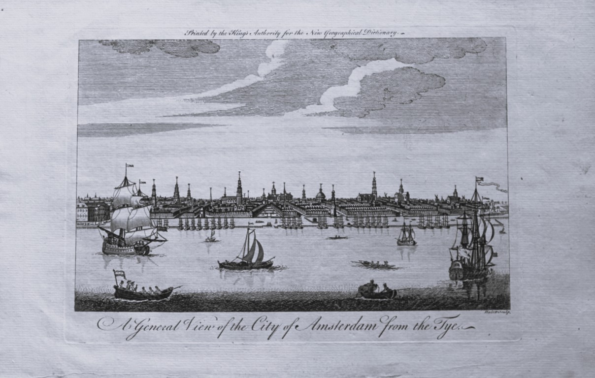 James Hulett - View of Amsterdam 1760