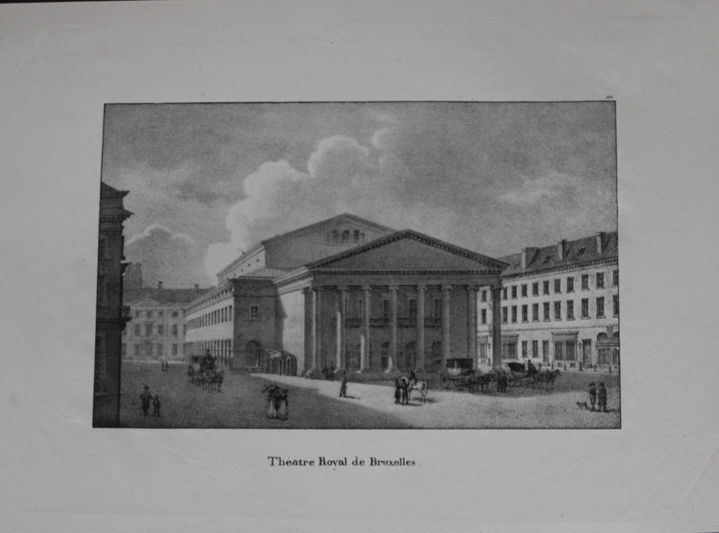 de Cloet - Theatre Royal de Bruxelles 1825