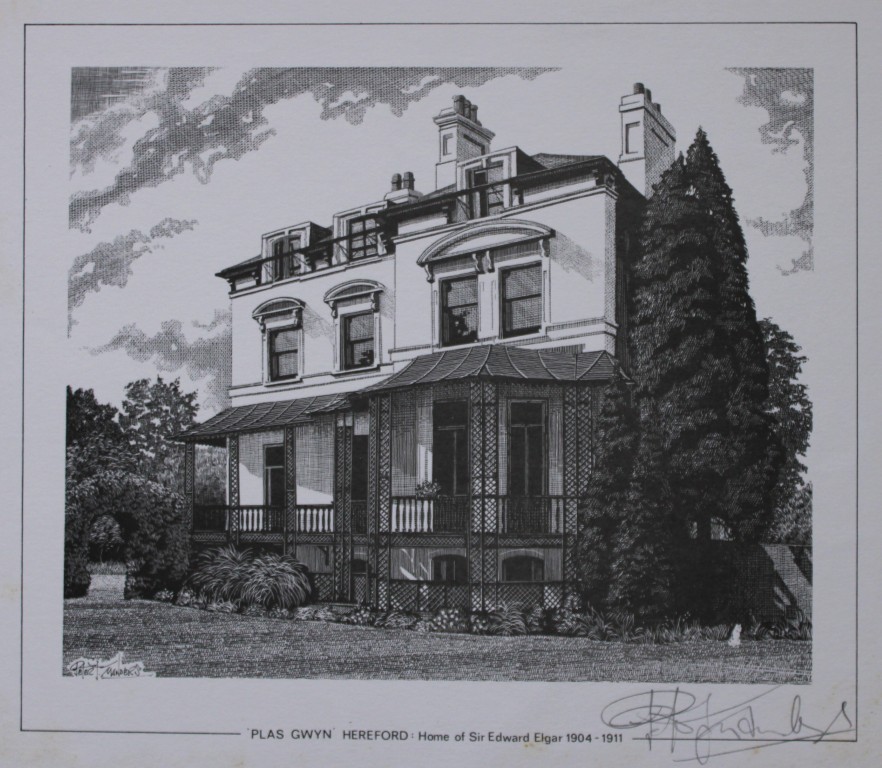 Peter J Manders - Sir Edward Elgar's home in Hereford