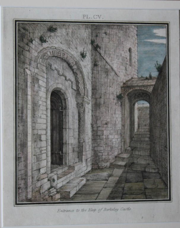 Samuel Lysons - Berkeley  Castle, Gloucestershire 1802