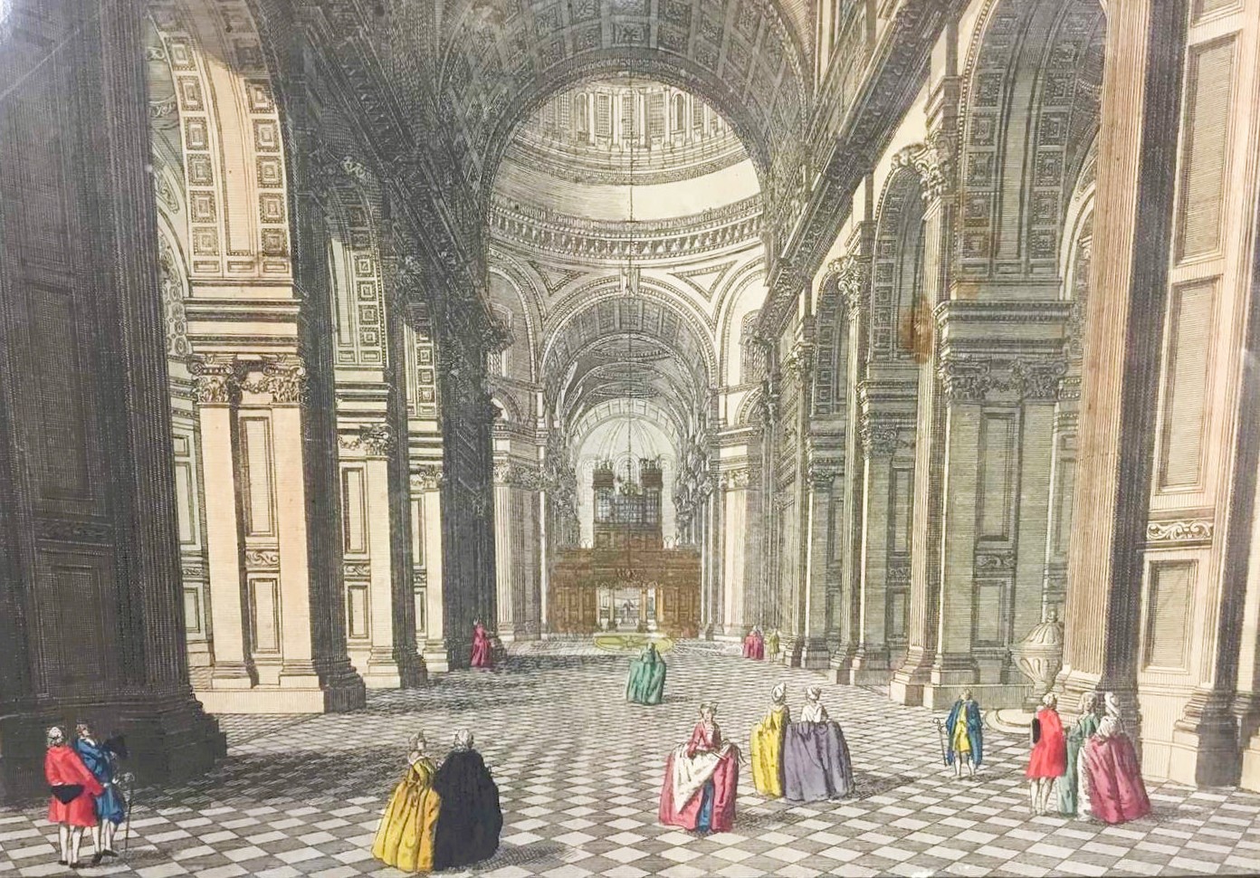 Giovanni Panini - Interior of St Peter's, Rome 1794