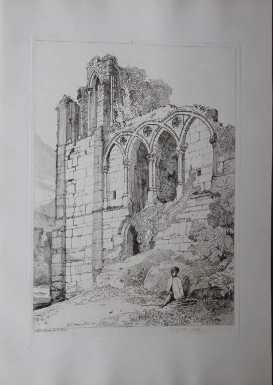JS Cotman - Easeby Abbey, Yorkshire 1838