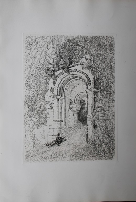 JS Cotman - Kirkham Priory, Yorkshire 1838
