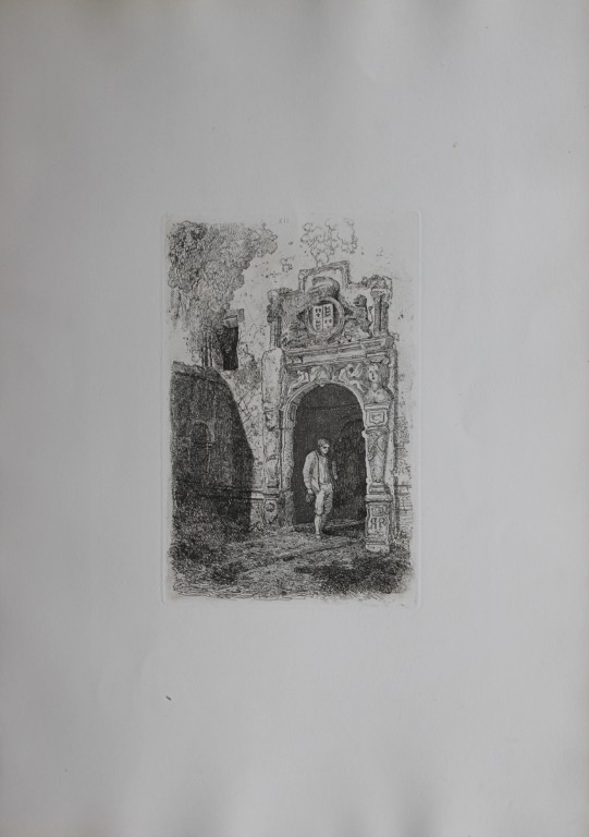 JS Cotman - Manor House, Yorkshire 1838