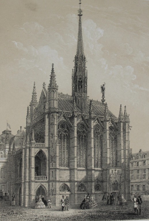 Charles Riviere - La St Chapelle 1867