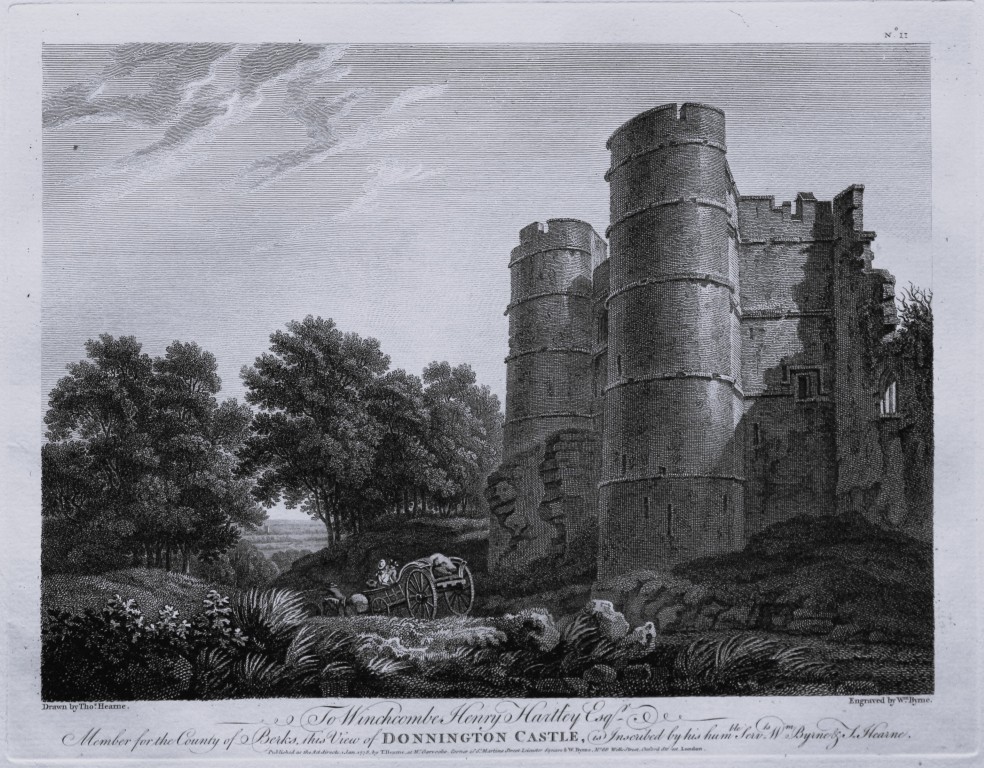 Thomas Hearne - Donnington Castle, Berkshire 1786