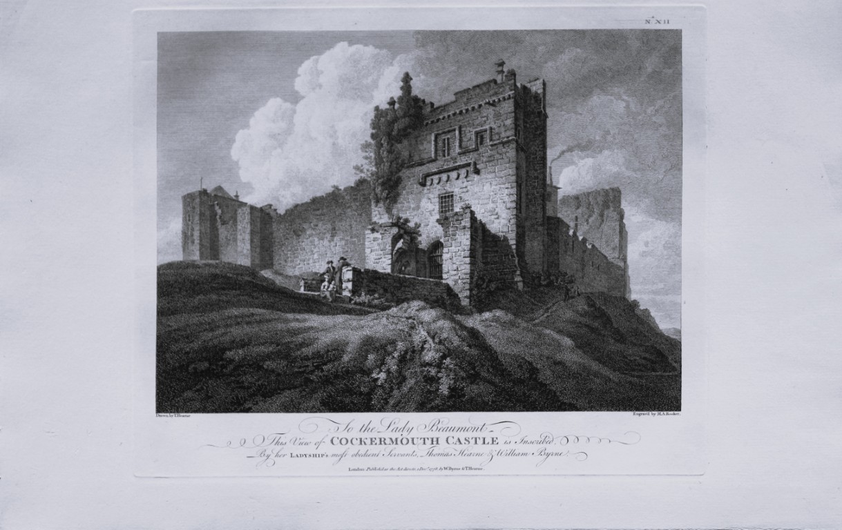 Thomas Hearne - Cockermouth Castle Cumberland 1786