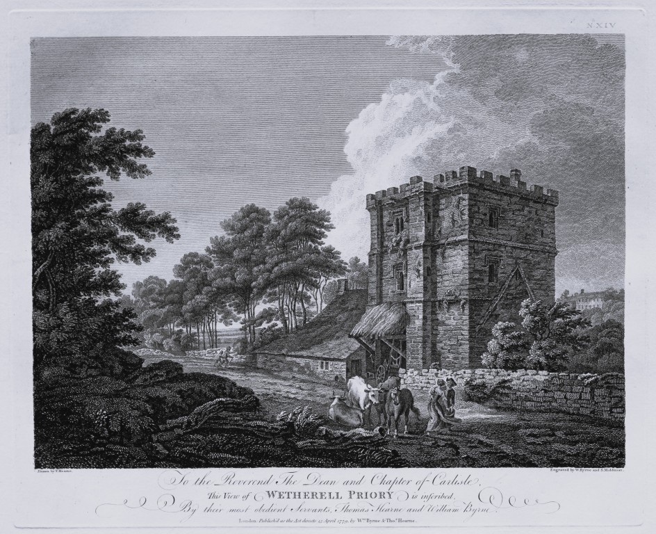 Thomas Hearne - Wetherell Priory Cumberland 1786