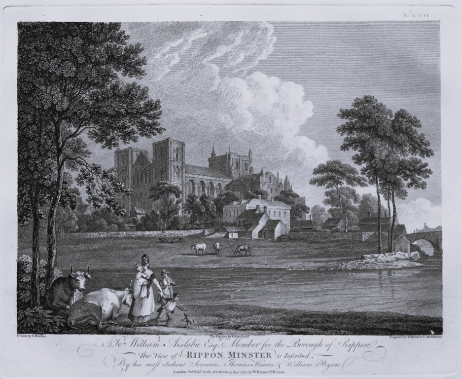 Thomas Hearne - Rippon Minster Yorkshire 1786