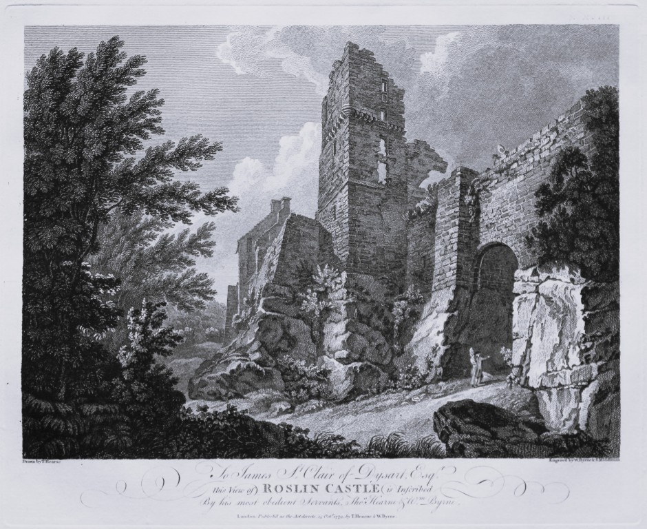 Thomas Hearne - Roslin Castle Mid. Lothian 1786