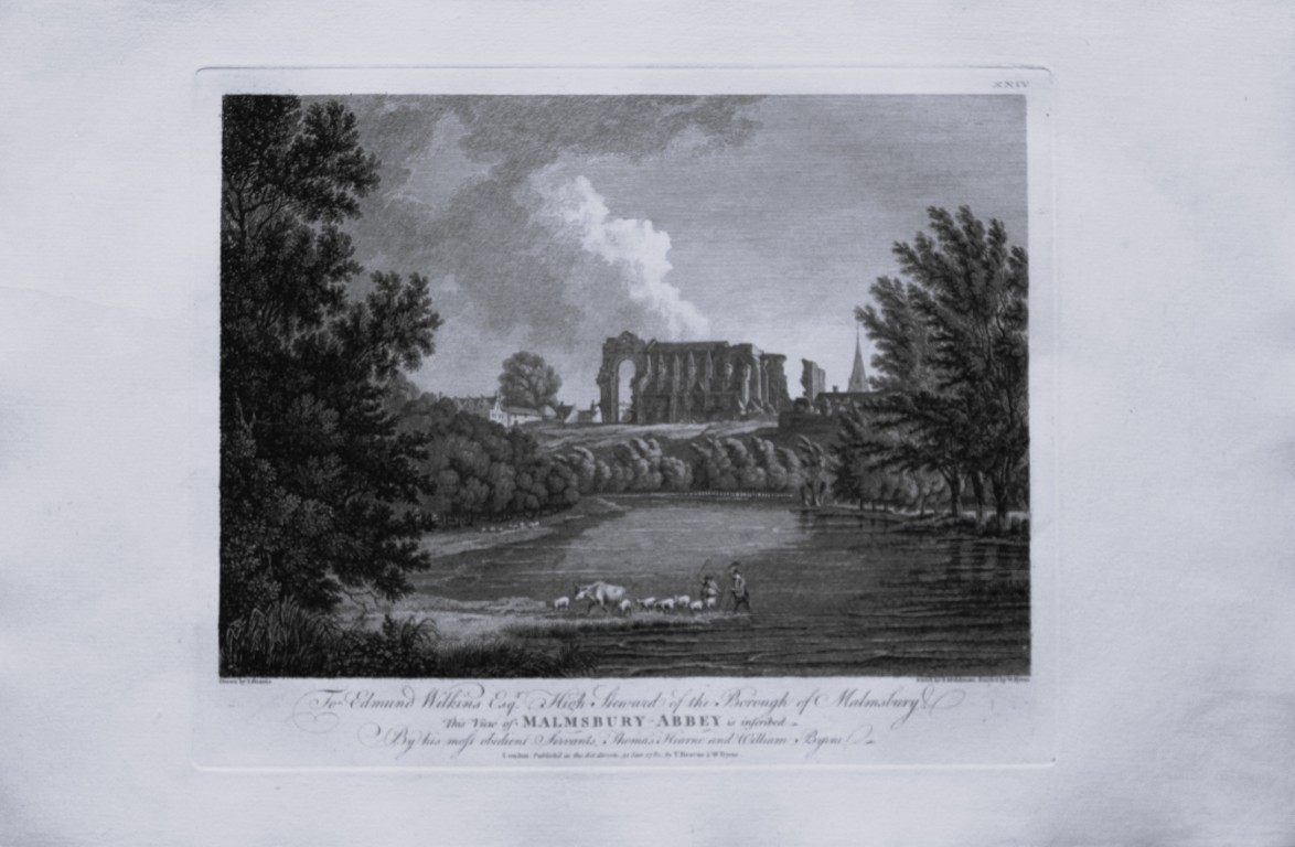 Thomas Hearne - Malmsbury Abbey Wiltshire 1786
