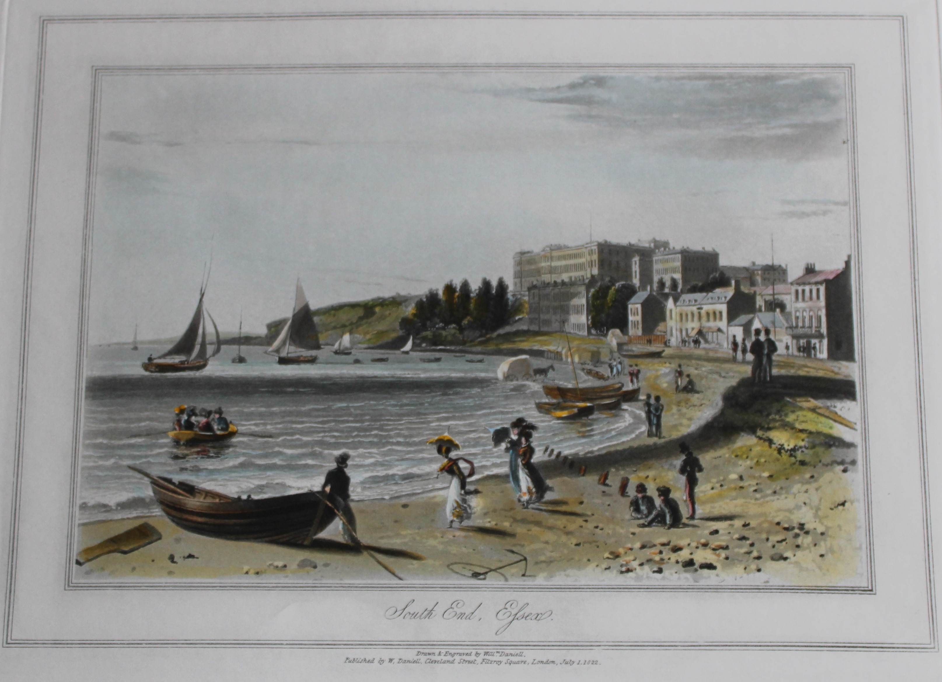 W Daniell - South End Essex c1820