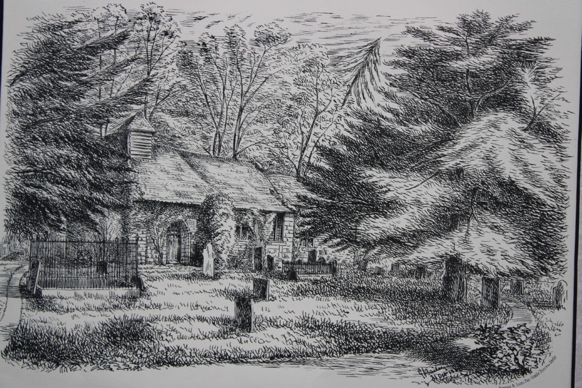 Bemrose - Osmaston Church, Derbyshire 1868