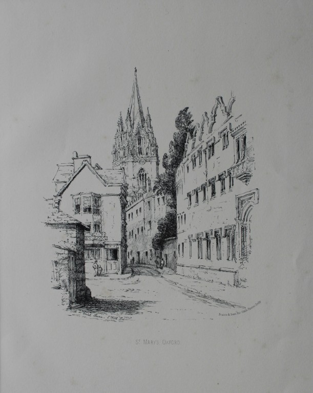 Bemrose - St Mary's, Oriel Lane, Oxford 1868