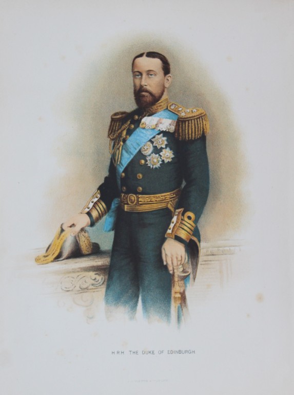 HRH The Duke of Edinburgh 1890