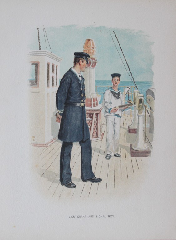 WC Symons - Lieutenant and Signal Boy 1890