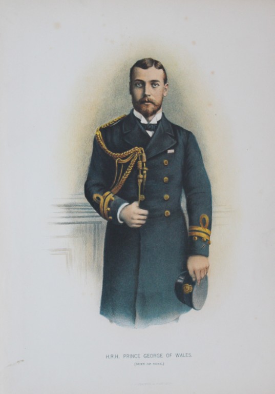 HRH Prince George of Wales 1890