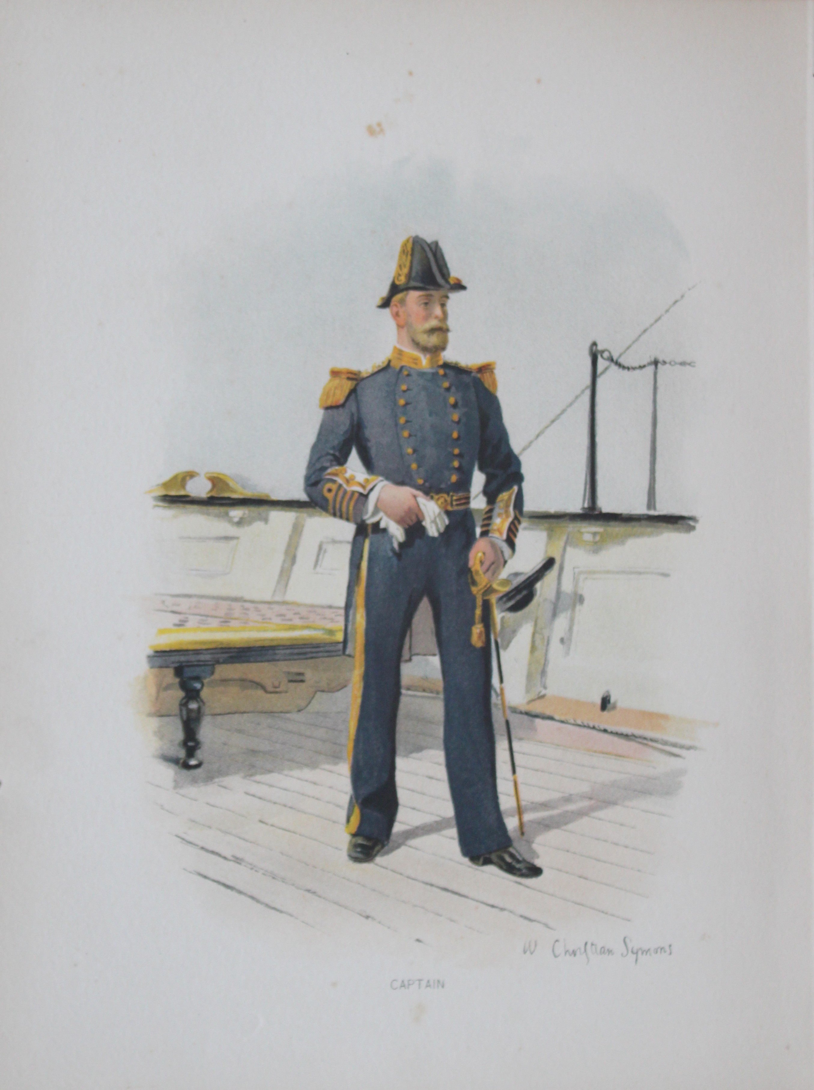 WC Symons - Captain 1890