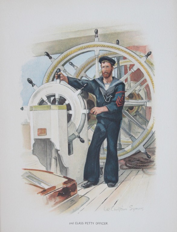 WC Symons - 2nd Class Petty Officer 1890