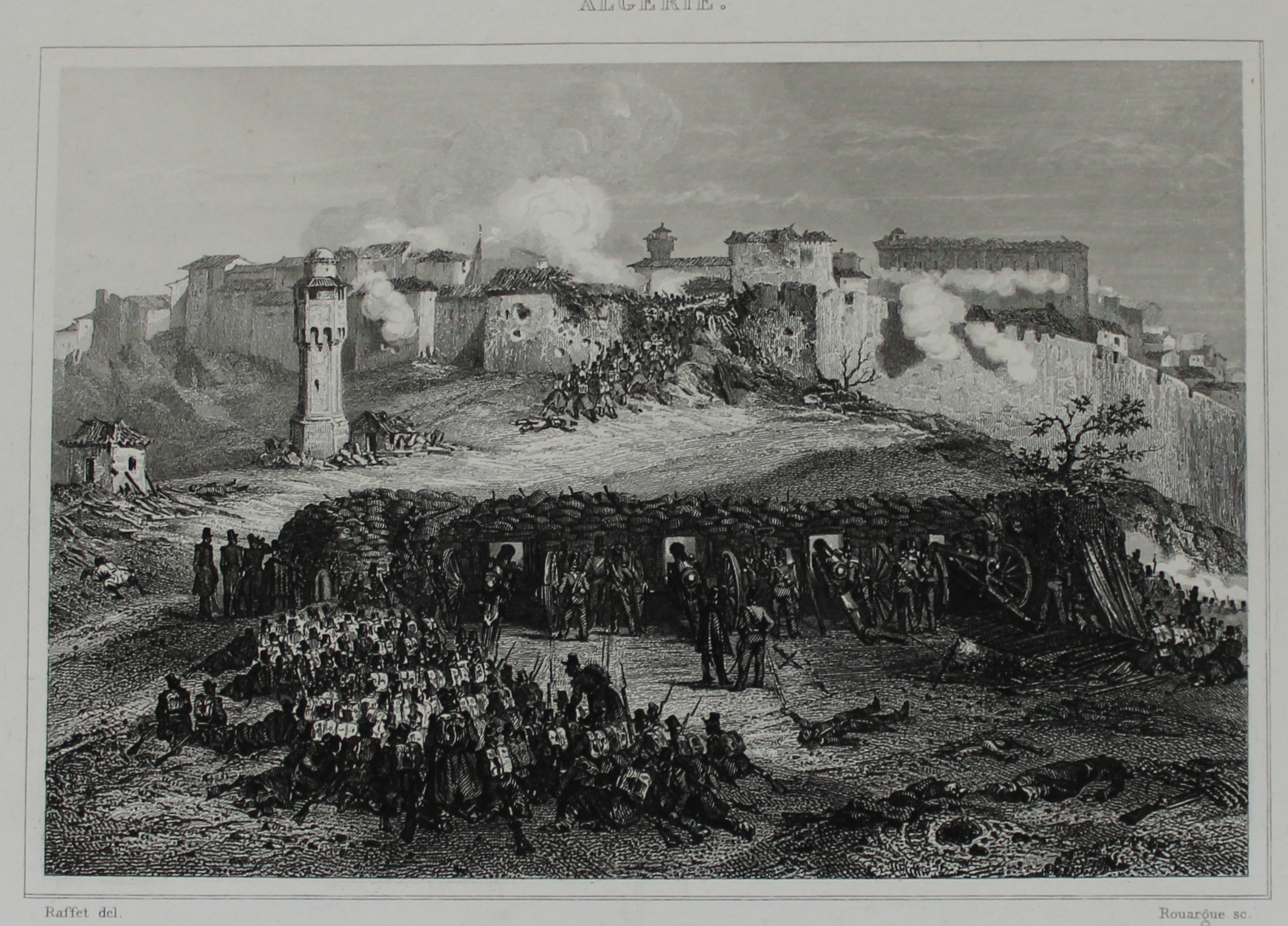 Rouargue - Assaut de Constantine, Algerie 1861