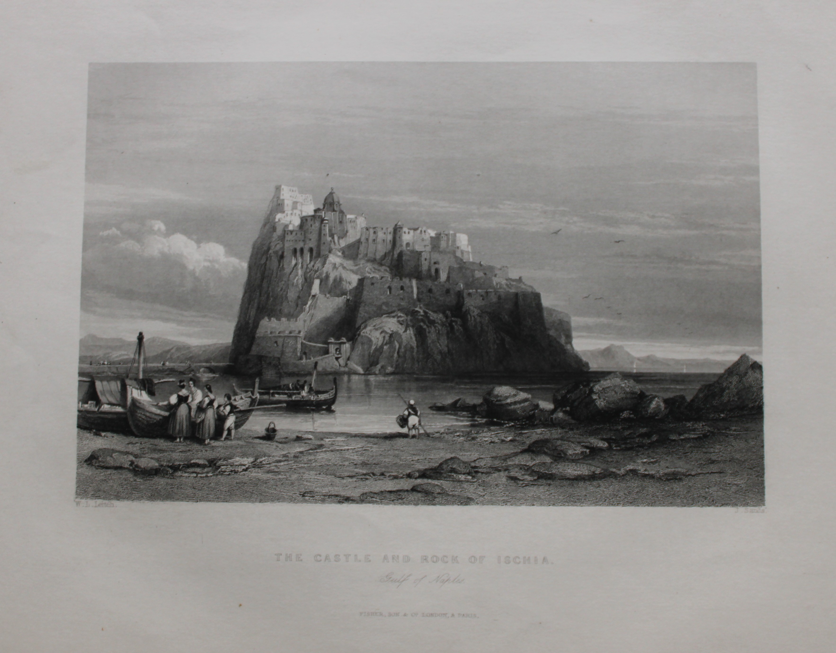 Rev. Wright - Strada St. Ursola, Valetta, Malta  1839