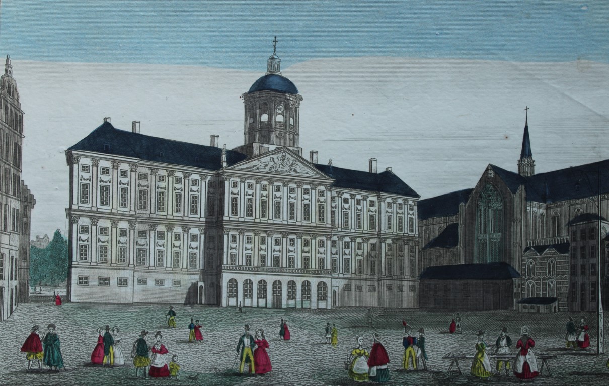 Vue d'Optique - Royal Palace at Amsterdam 1765