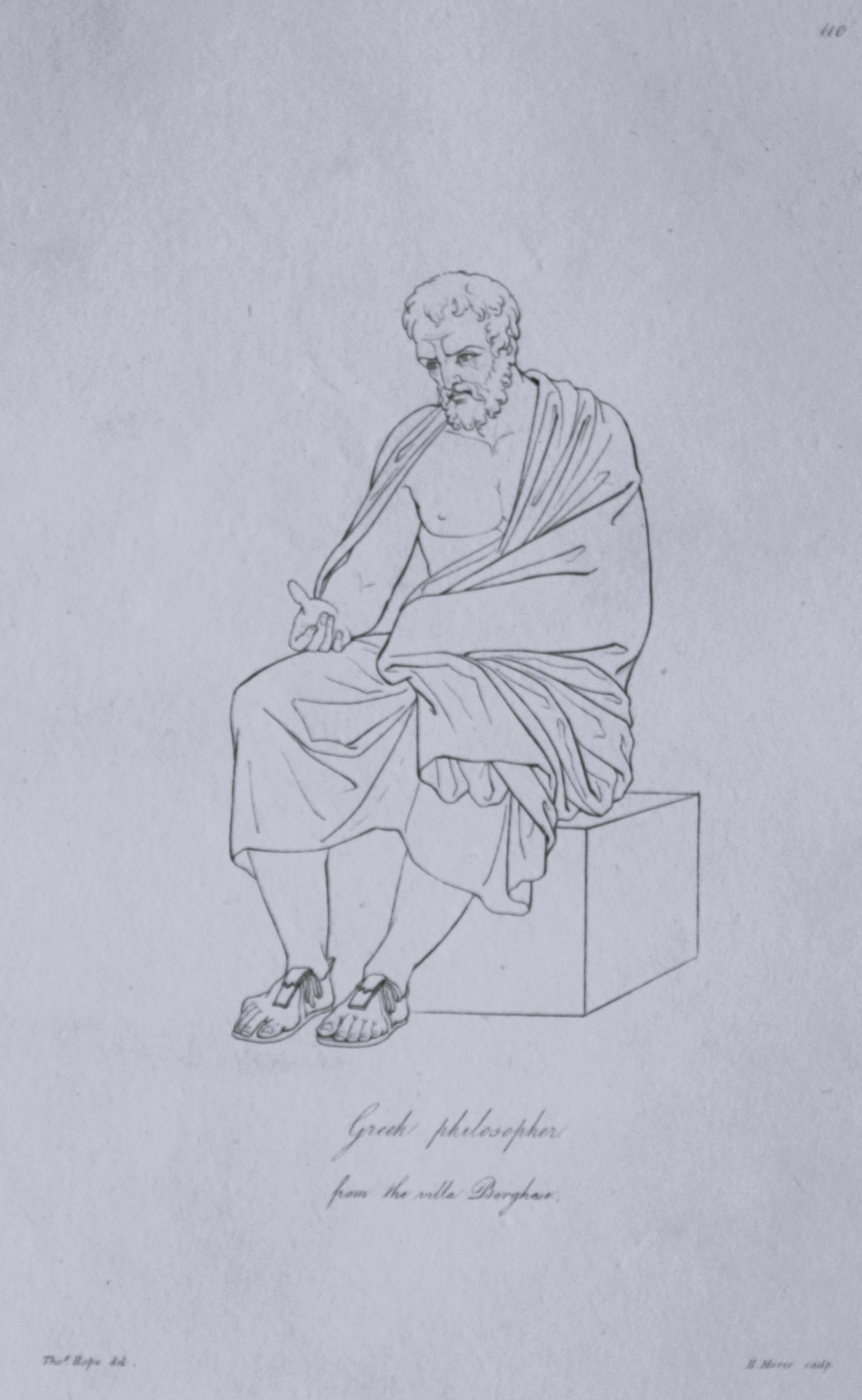 Thomas Hope - Greek philosopher 1812