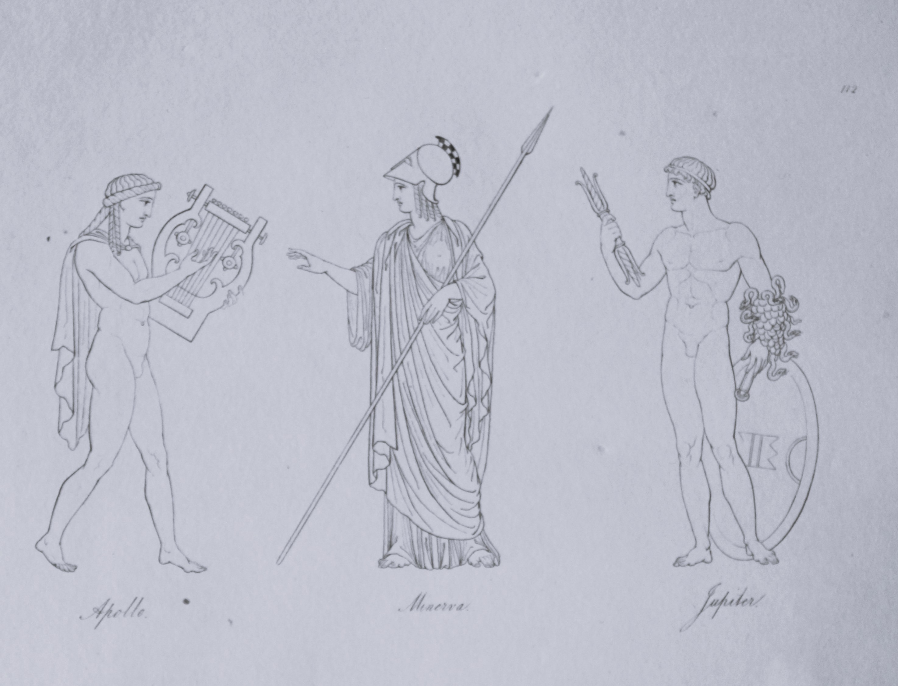 Thomas Hope - Apollo, Minerva and Jupiter 1812