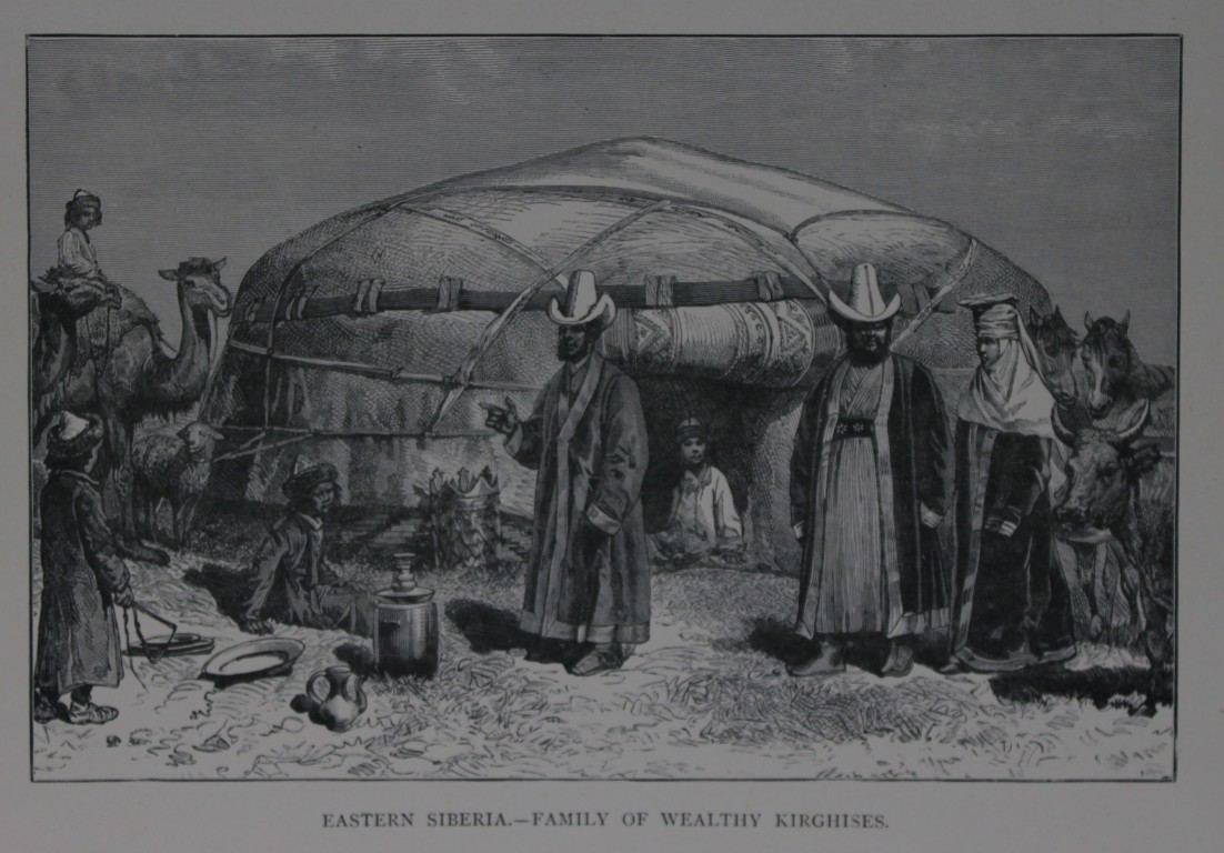 Eastern Siberia - Family of Kirghises 1893