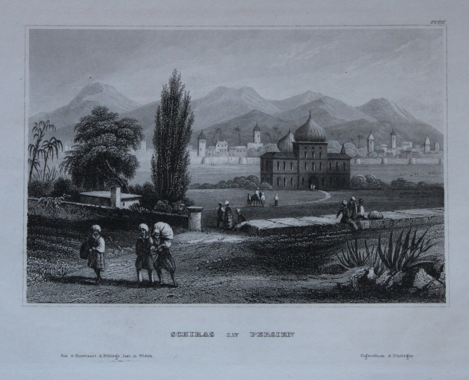 CJ Meyer - Schiras in Persien (Iran) 1840