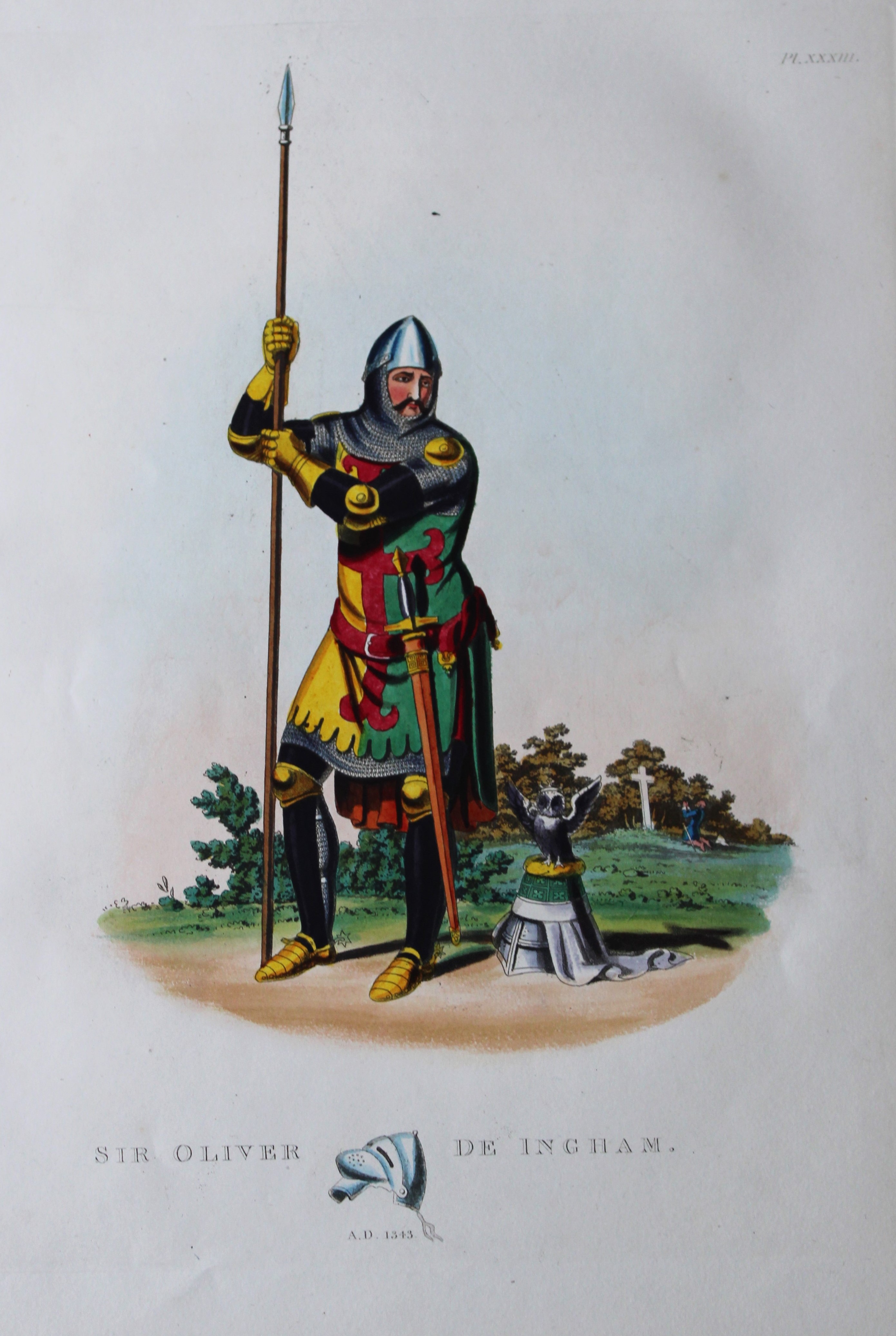 Sir Oliver de Ingham by Samuel Meyrick 1842