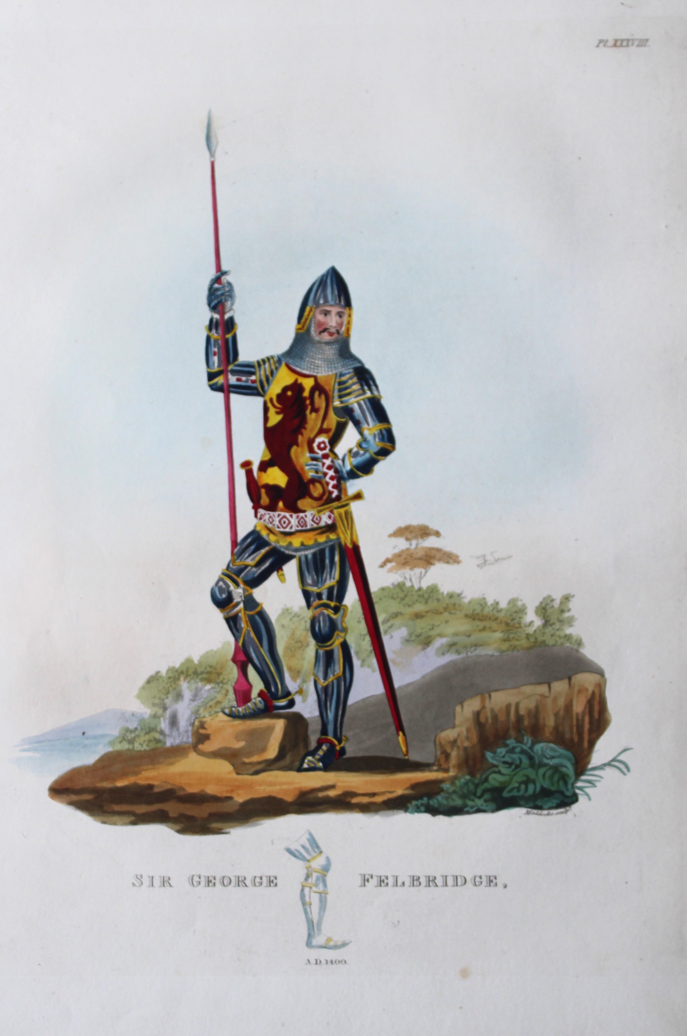 Sir George Felbridge by Samuel Meyrick 1842