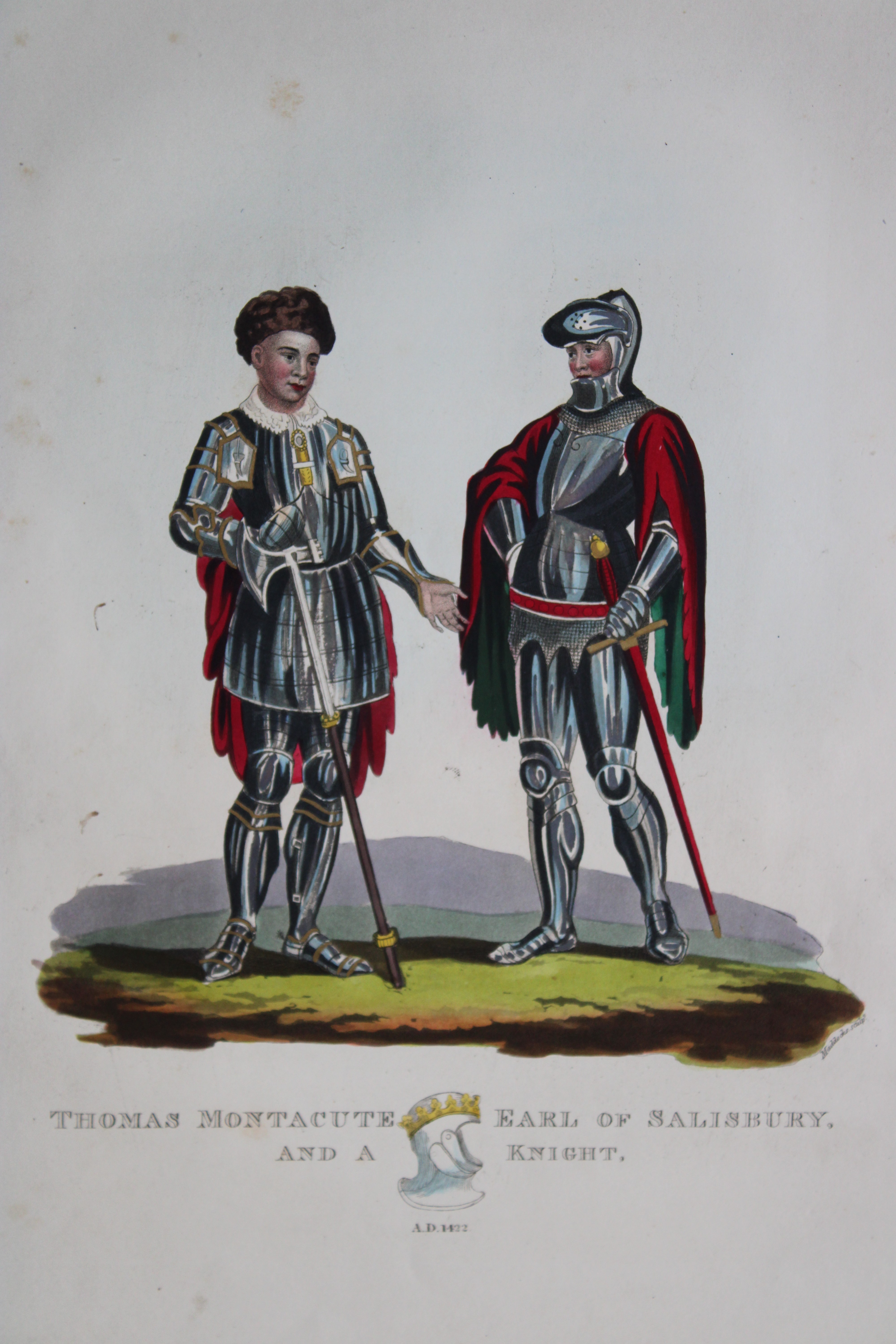 Thomas Montecute Earl of Salisbury by S. Meyrick 1842
