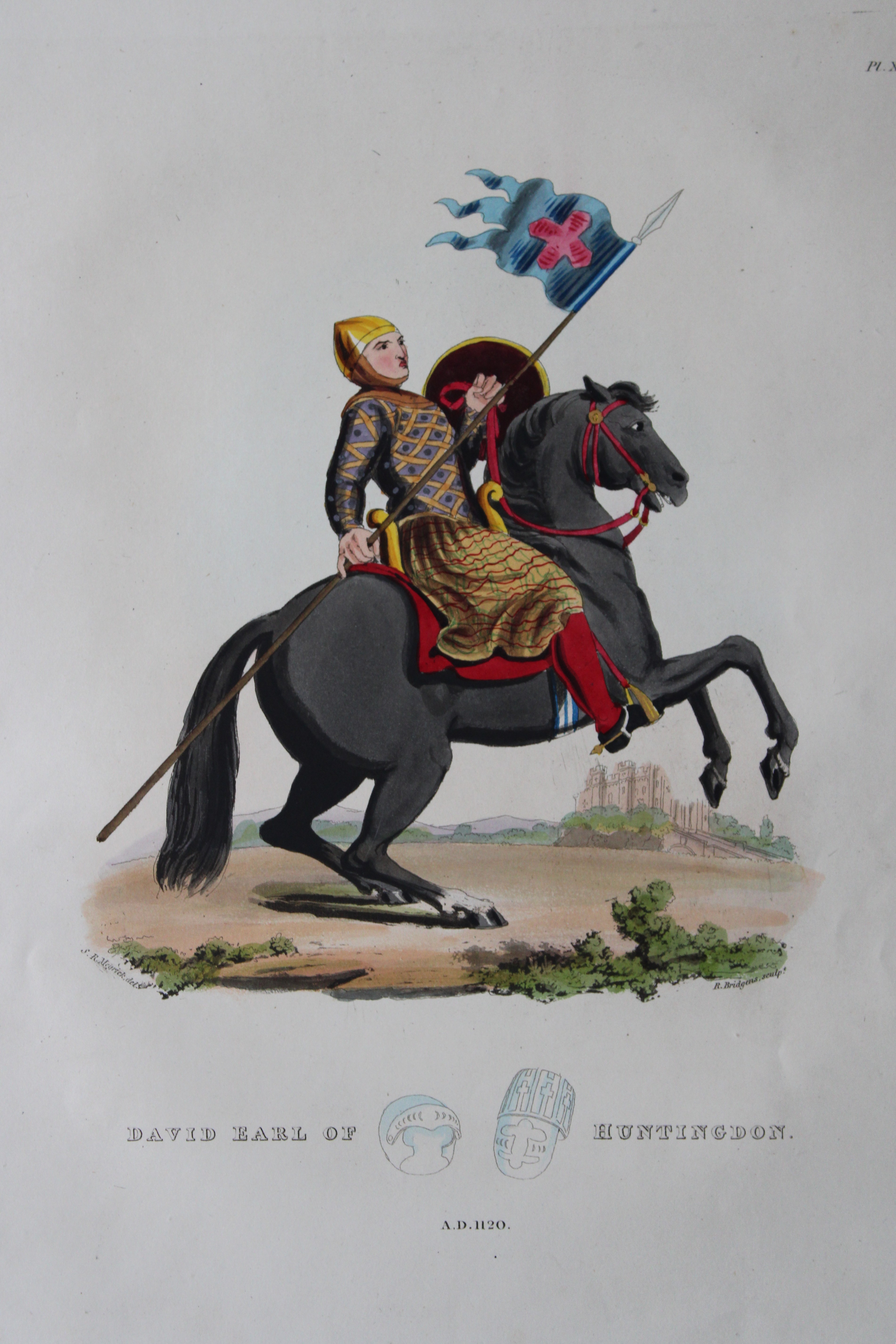 David Earl of Huntingdon by Samuel Meyrick 1842