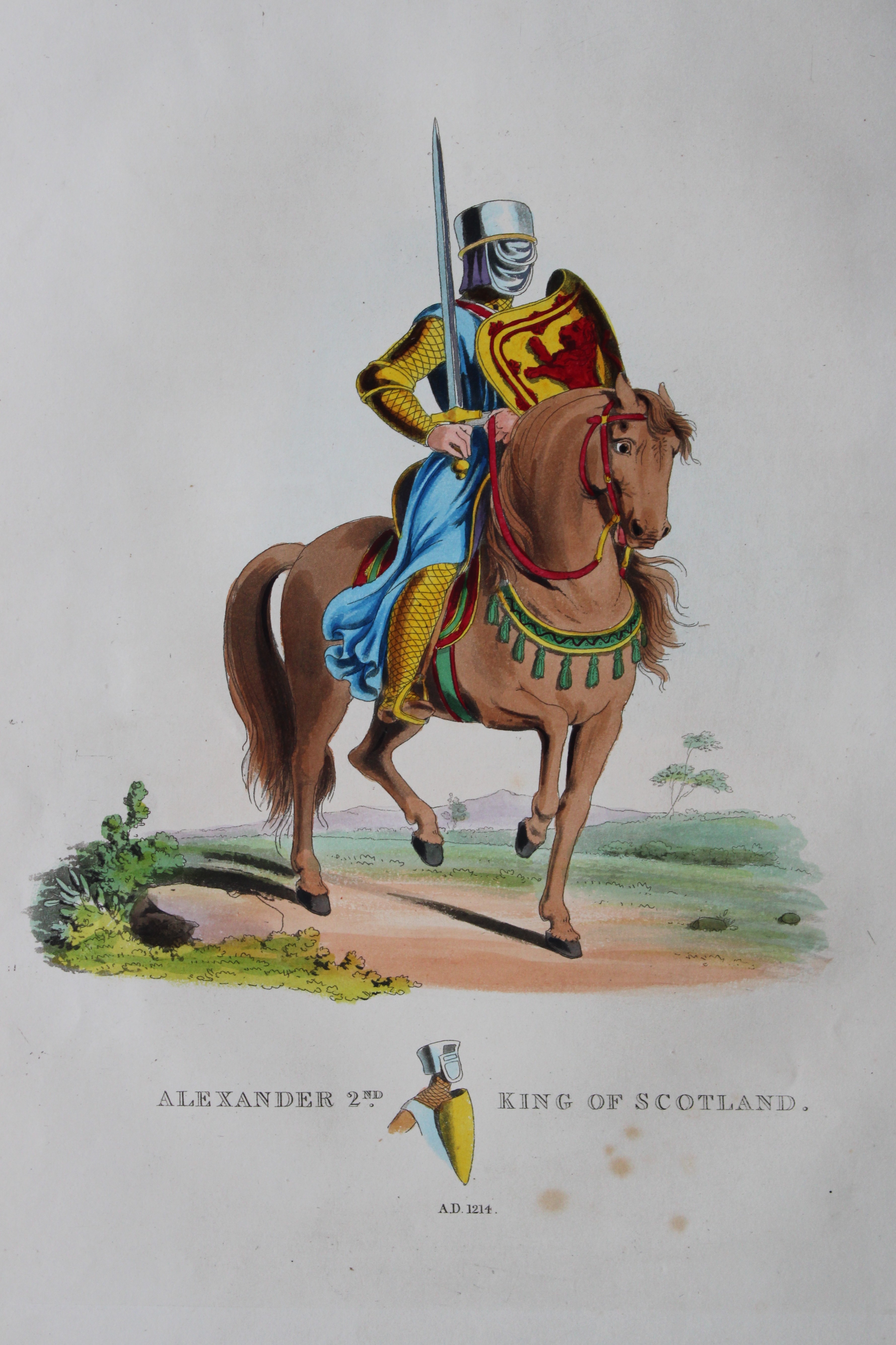 Alexander 2nd King of Scotland by Samuel Meyrick 1842