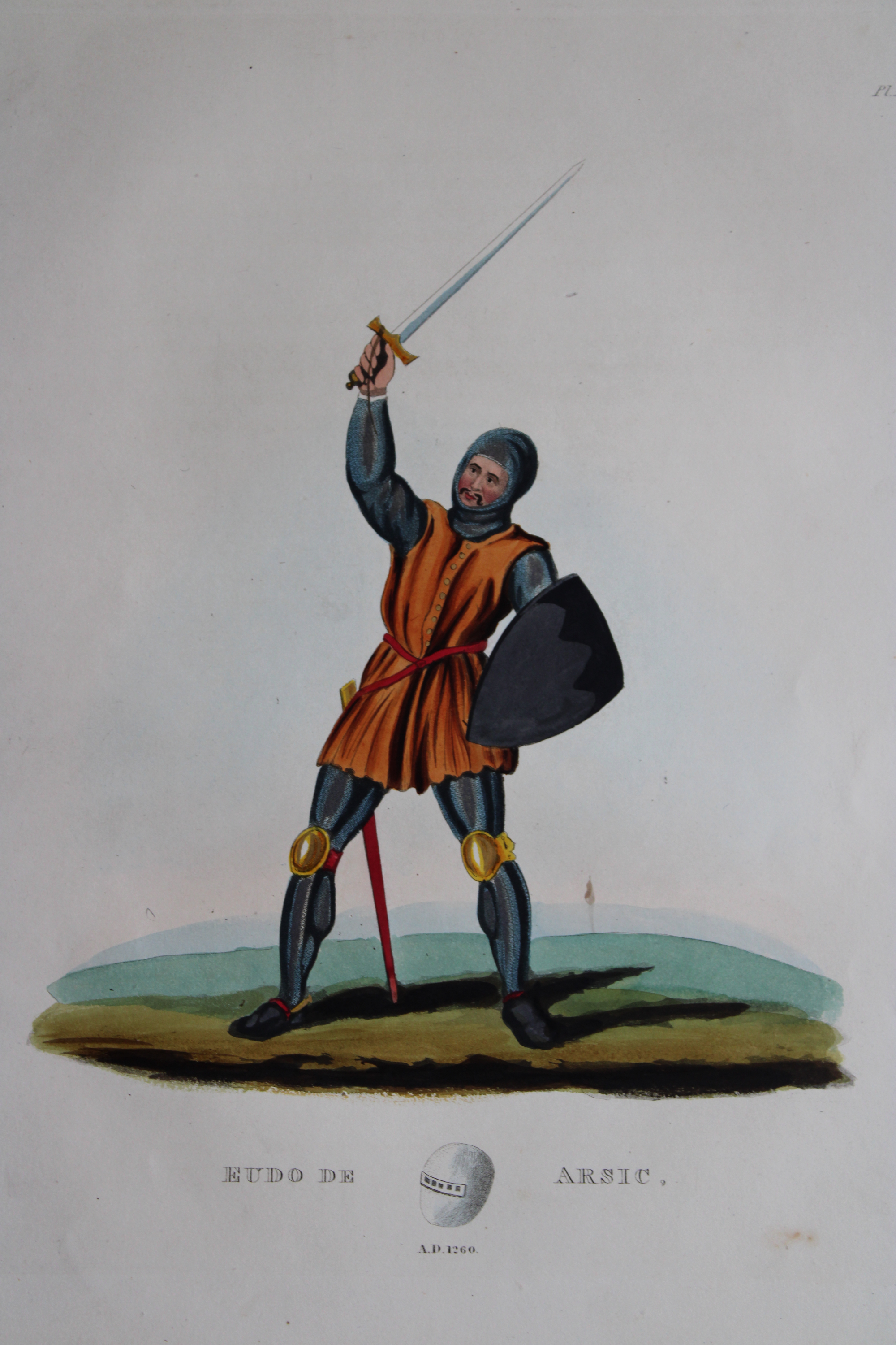 Eudo de Arsic by Samuel Meyrick 1842