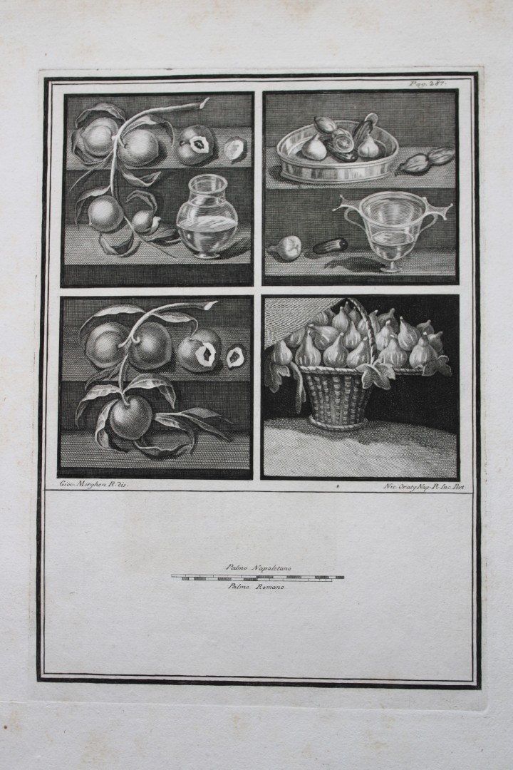 Giovanni Morghen - Antiquities of Herculaneum engraving 1752